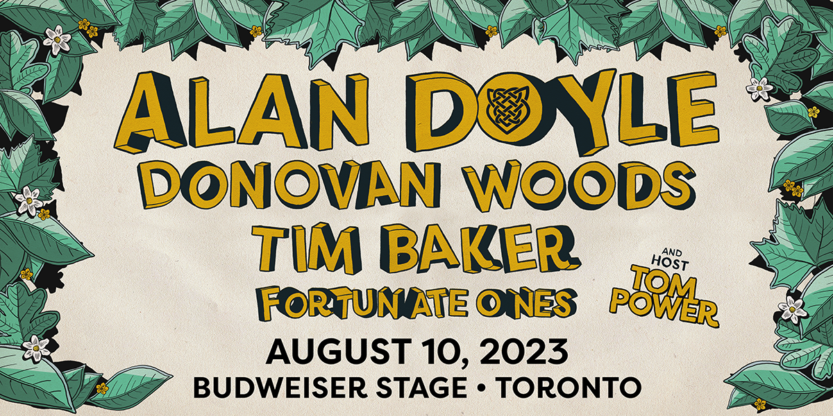 Alan Doyle at Budweiser Stage in Toronto - Vimarsana News