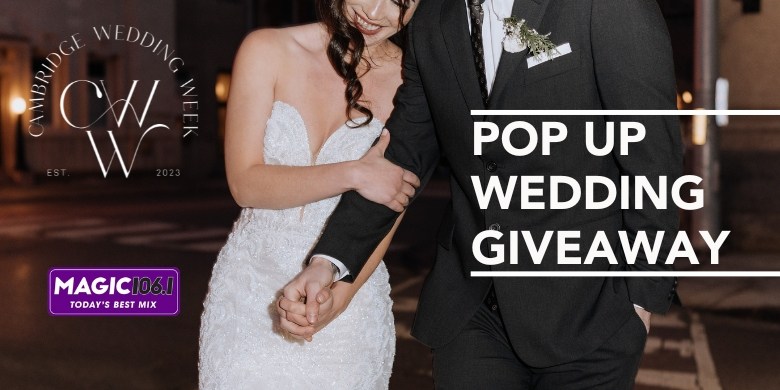 Pop-Up Wedding Giveaway – CAMBRIDGE WEDDING WEEK 2024 - Vimarsana News
