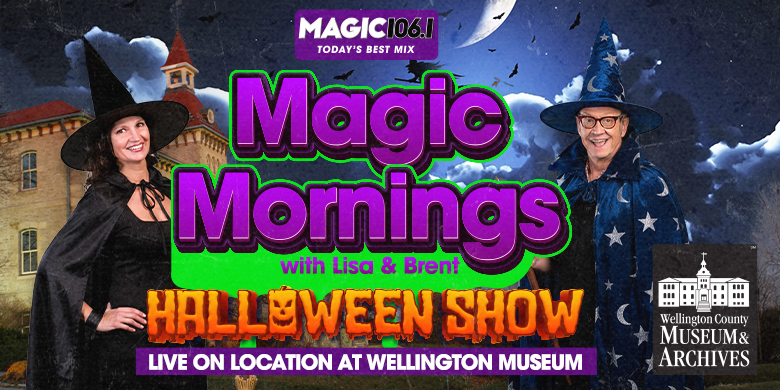 Magic Mornings with Lisa & Brent HALLOWEEN SHOW Live on Location at Wellington Museum!