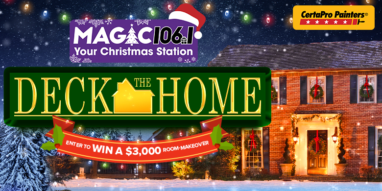 Magic 106 Deck the Home with CertaPro Painters