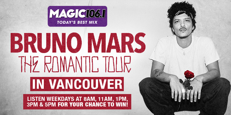 Bruno Mars in Vancouver